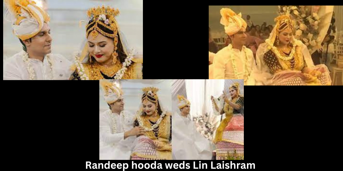 शादी के बंधन में बंधते हुए Randeep Hooda और Lin Laishram