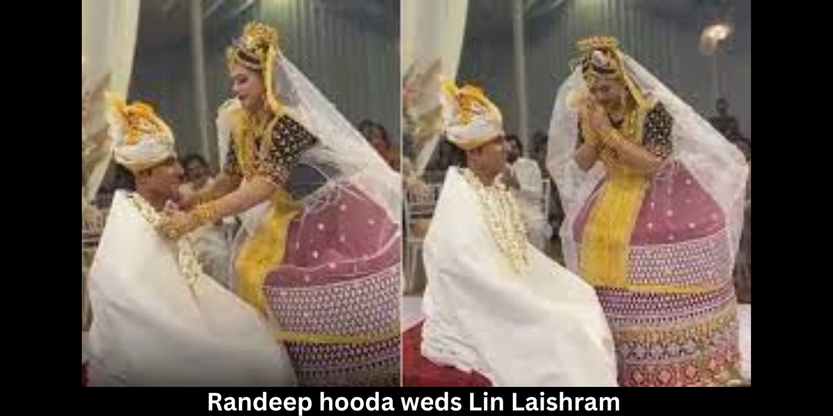शादी के बंधन में बंधते हुए Randeep Hooda और Lin Laishram